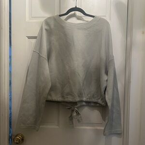 Fabletics Light Green Sweatshirt